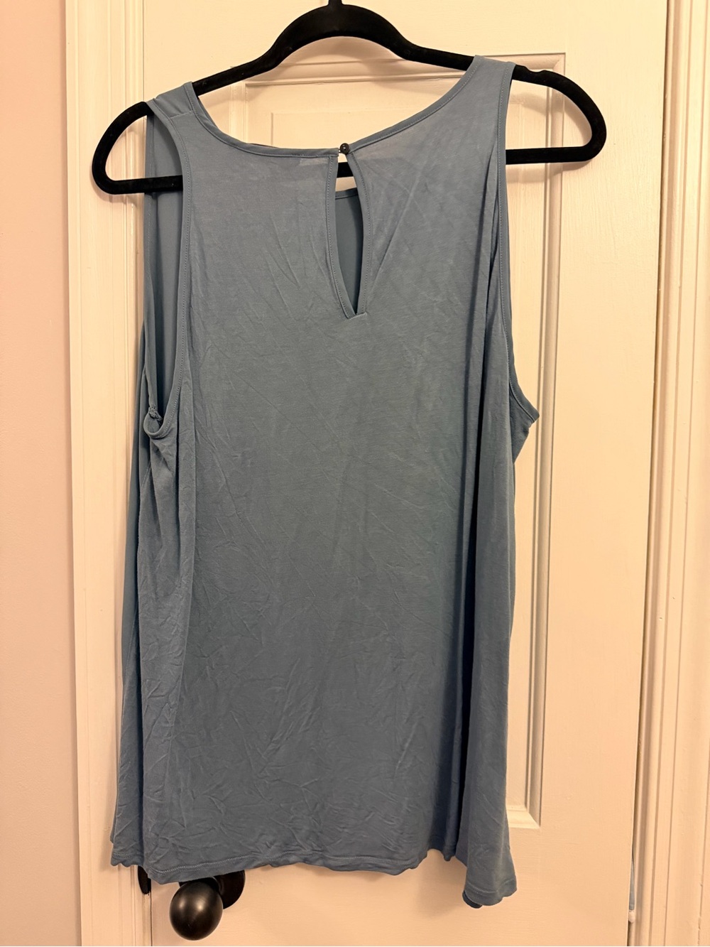 LOFT Dusty Blue Sleeveless Tank - Picture 2 of 2